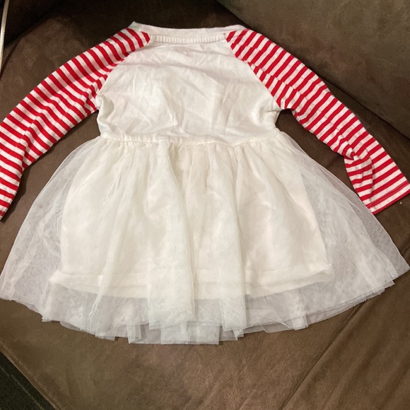 Cat and Jack Holiday dress with diaper cover; size 12M - Picture 4 of 5
